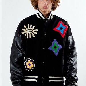 Pacsun Heart Of Stone Varsity Jacket